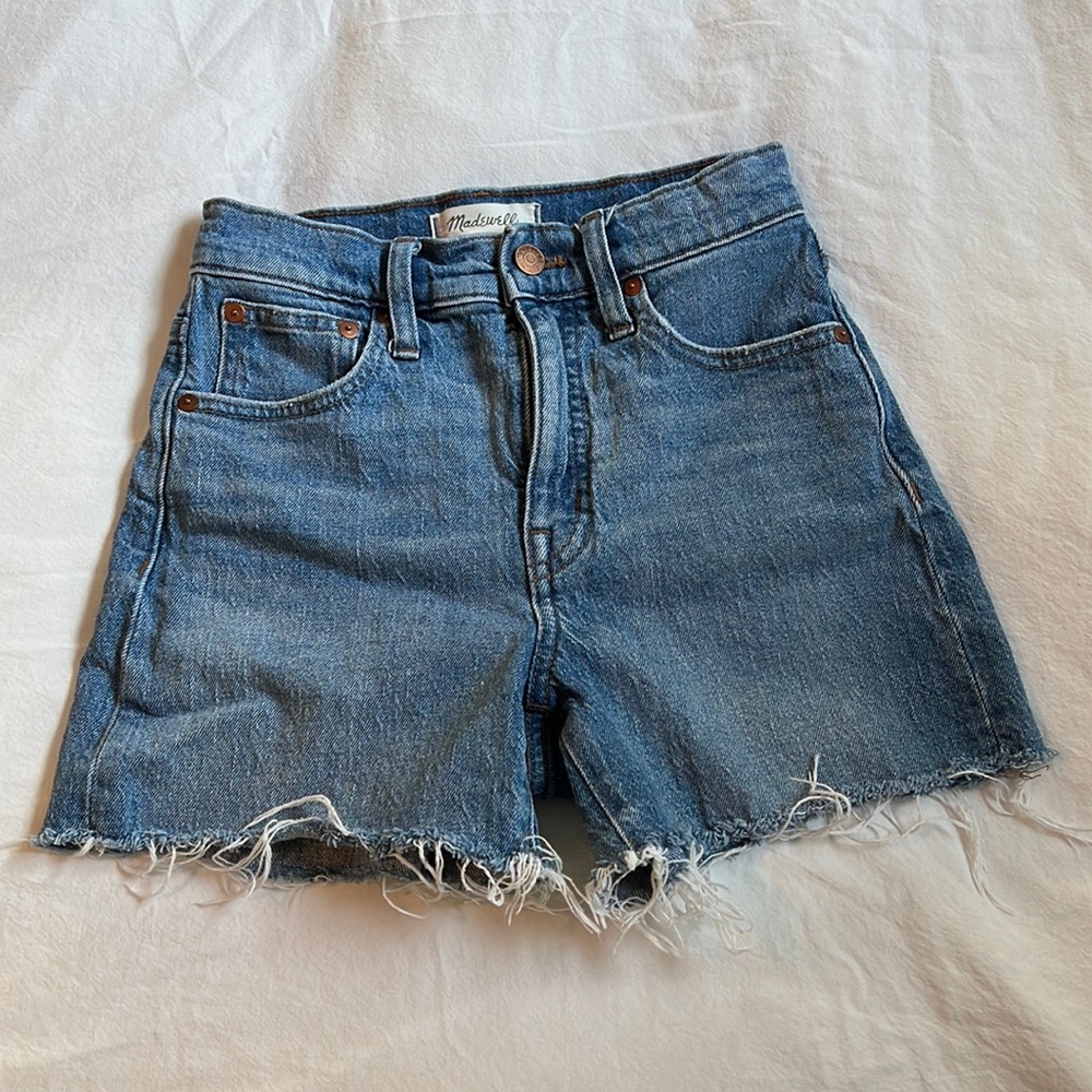 Madewell High Rise Denim Shorts